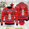 Deer Budweiser Ugly Xmas Wool Sweater