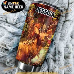 Deer Hunting Personalized Gift For Family Travel Coffee Tumbler