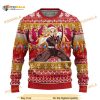 Demon Slayer Kyojuro Rengoku Anime Ugly Christmas Sweater 3D