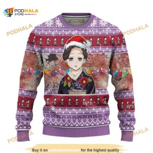Demon Slayer Tamayo Anime 3D Christmas Funny Ugly Sweater