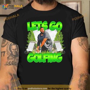 Designed by the boys lets go golfing Shirt 2