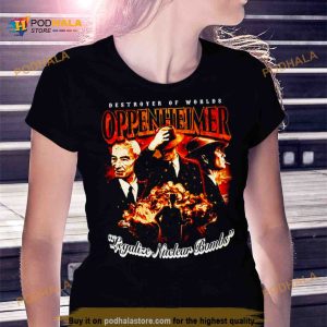 Destroyer of worlds Oppenheimer Legalize Nuclear Bombs Shirt 2