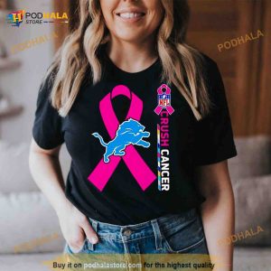Detroit Lions Nfl Crush Cancer Shirt 2