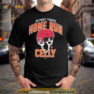 Detroit Tigers '47 Navy HR Celebration T Shirt 2