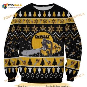 Dewalt Lover Xmas Wool Ugly Sweater