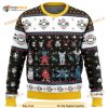 Digimon Sprites Funny Ugly Sweater 3D Xmas