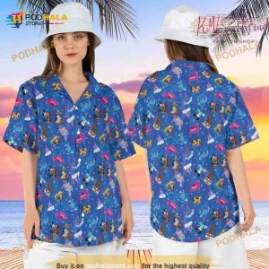 Disneyland Parks Hawaiian Shirt, Animal Kingdom Beach Hawaii Shirt