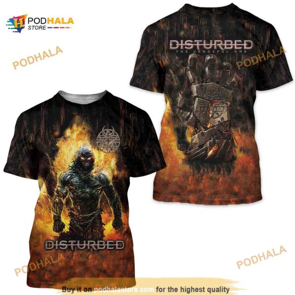 Disturbed 3D Shirt