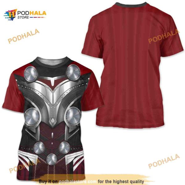 Doctor Jane Foster, Thor Love and Thunder Costume 3D Shirt