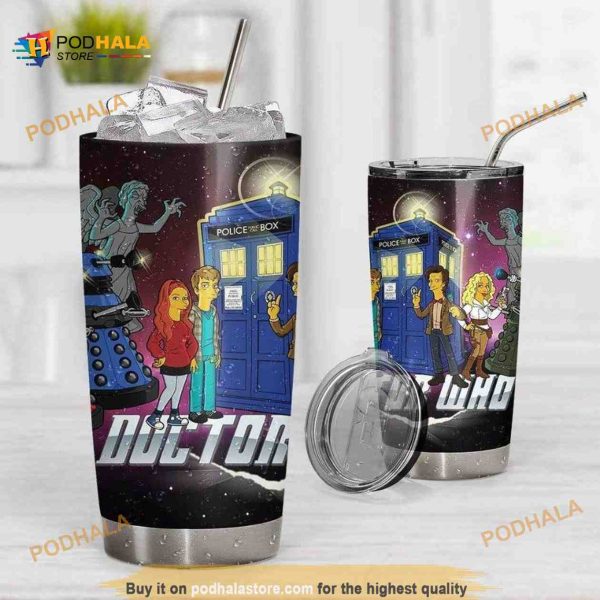 Doctor Who Gift For Family Travel Coffee Tumbler All Over Print