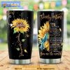 Dolphin Mother With Sunflower Personalized Coffee Tumbler