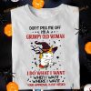 Don't Piss Me Off I'm A Grumpy Old Woman Grumpy Unicorn Halloween Witch Costume Shirt