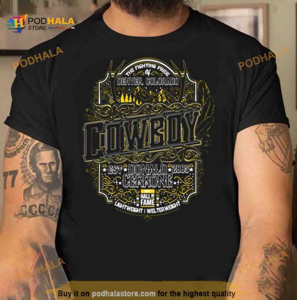 Donald Cerrone UFC Hall of Fame 2023 T Shirt