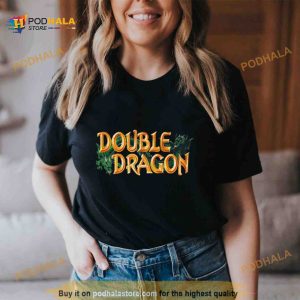 Double Your Dragon Typography Shirt 2