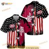 Dr Pepper Funny Hawaiian Shirt, US Flag Aloha Shirt