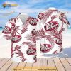 Dr.Pepper Funny Hawaiian Shirt, Palm Leaves Pattern Beach Lovers Gift
