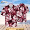 Dr.Pepper Funny Hawaiian Shirt, Tropical Flower Pattern Beer Lovers Gift