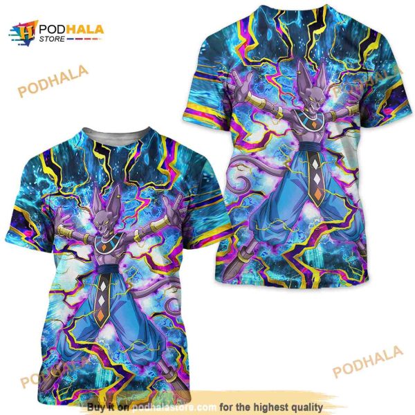 Dragon Ball Z Super Saiyan Broly Dope Aura 3D Shirt
