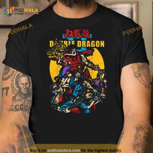 Dragon Brawlers Characters Double Dragon Shirt