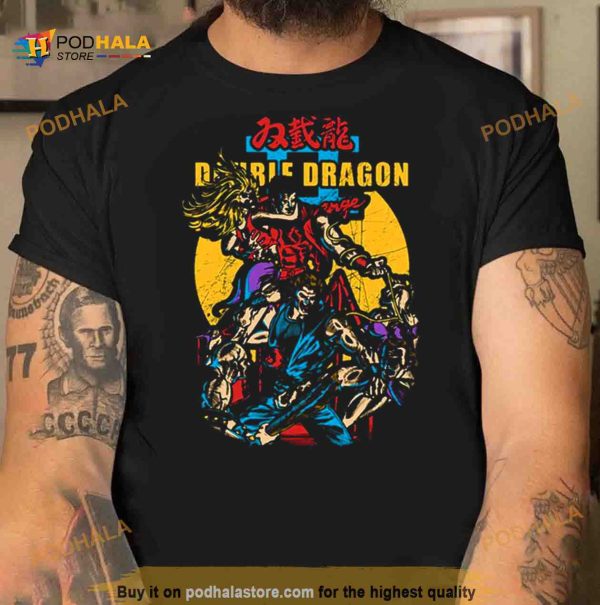 Dragon Brawlers Characters Double Dragon Shirt