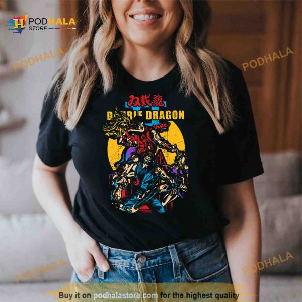 Dragon Brawlers Characters Double Dragon Shirt