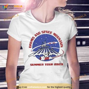 Drums And Space Mountain Summer Tour 2023 Enjoying The Ride Shirt 2