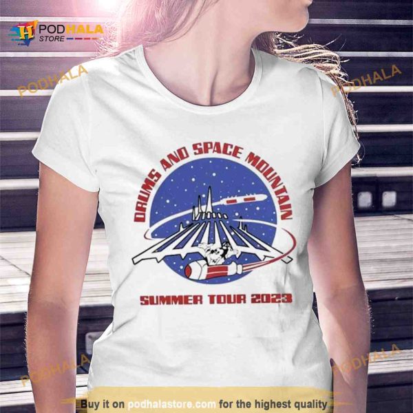 Drums And Space Mountain Summer Tour 2023 Enjoying The Ride Shirt
