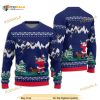 Duck Hunter Santa Christmas Chirstmas Funny Gift Ugly Wool Sweater