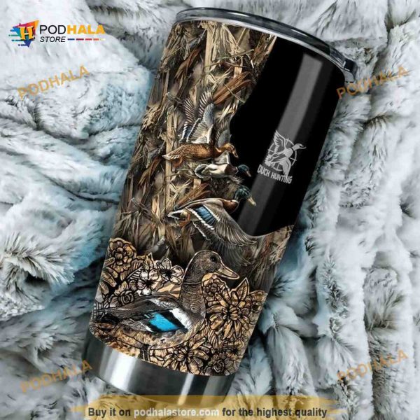 Duck Hunter Stainless Steel Cup Coffee Tumbler
