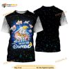 Dumbo Elephant Never Too Old For Gray Black Disney Cartoon Unisex Shirt 3D