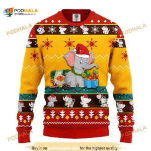 Dumbo The Flying Elephant Merry Xmas Ugly Christmas Sweater