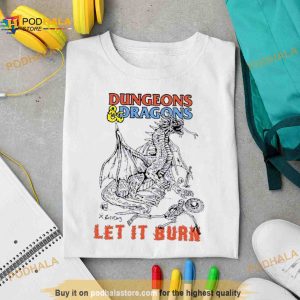 Dungeons Dragons X Boss Dog Drawstring Shirt 2