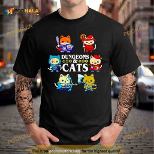 Dungeons and Cats Shirt 2