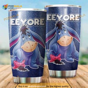 Eeyore Winnie The Pooh Gift Travel Coffee Tumbler