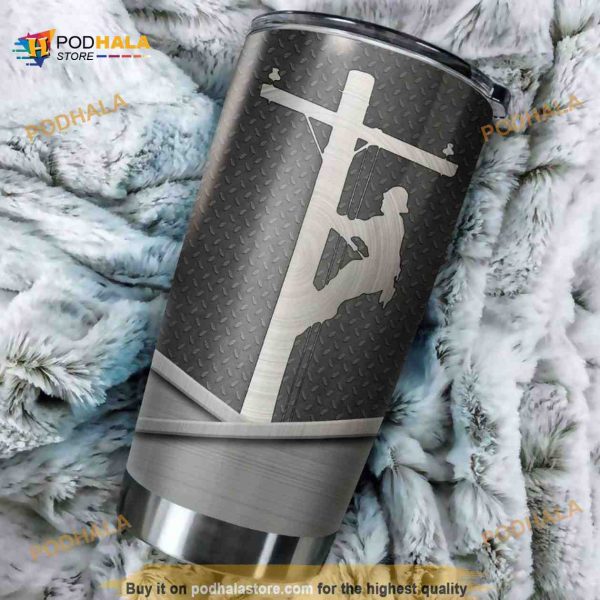 Electrician Gift Travel Coffee Tumbler All Over Print