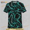 Electrostatic Abstract EDM Rave Festival All Over 3D Shirt