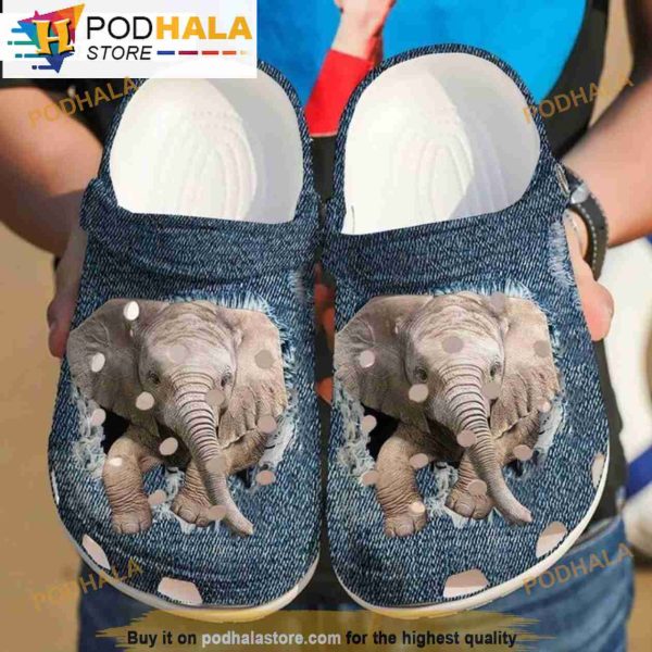 Elephant Baby Crocband 3D Crocs