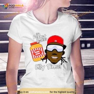 Elly De La Cruz It's Peanut Butter Elly Time 44 Shirt 2