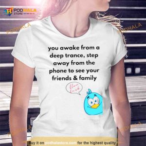 Elon Musk You Awake From A Deep Trance Step Away Shirt 2
