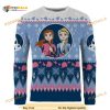 Elsa & Anna Disney Frozen Chirstmas Ugly Wool Sweater
