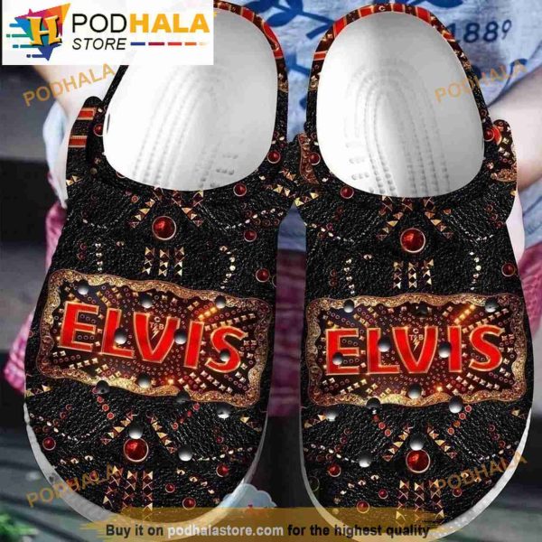 Elvis Limited Edition Crocband 3D Crocs