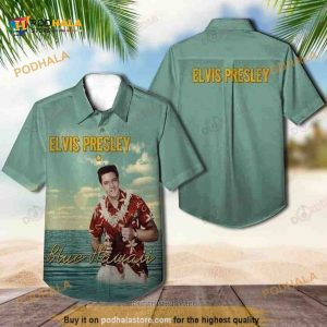 Elvis Presley Funny Hawaiian Shirt, Blue Hawaii Gift For Rock Lovers