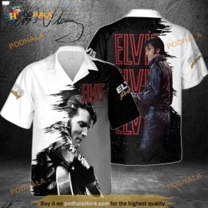 Elvis Presley Funny Hawaiian Shirt, Cool Gift For Music Lovers