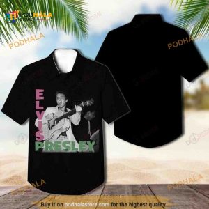 Elvis Presley Funny Hawaiian Shirt, Gift For Music Lover Boyfriend