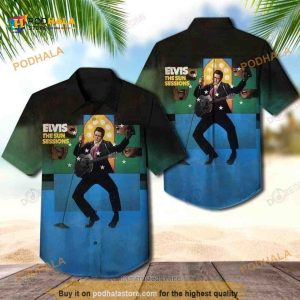 Elvis Presley The Sun Sessions Funny Hawaiian Shirt, Gift For Rock Lovers