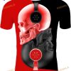 EmeJate 3D Printing Men's Shirt The Nightmare Before Christmas Jack & Sally Skellington Shirt
