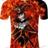 EmeJate 3D Printing Shirt The Nightmare Before Christmas Jack & Sally Skellington Shirt