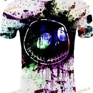 EmeJate Christmas Halloween 3D Printed Shirt