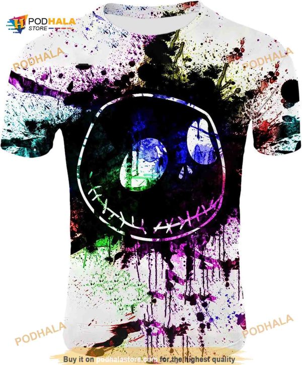 EmeJate Christmas Halloween 3D Printed Shirt