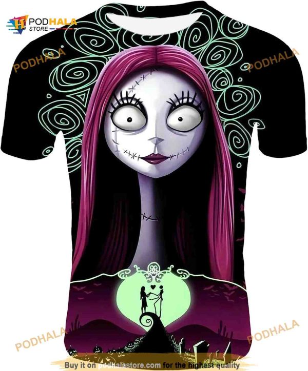 EmeJate Christmas Halloween 3D Printed Shirt All Over Print